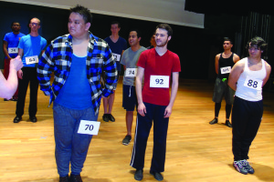 Auditioning for GSM summer musicals are, from left, Marck Quach, Sachse resident Adam Hensley and Edward Treminio.