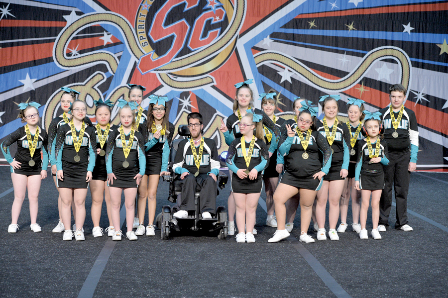 Special needs cheer team spreads joy