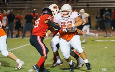 Mustangs offensive line returns talent, shows young depth