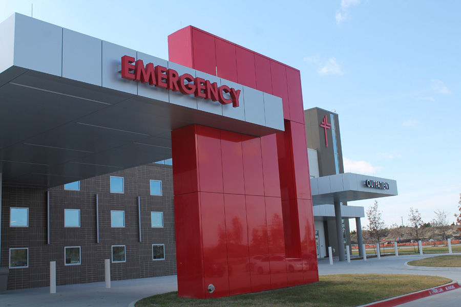 Trinity Regional Hospital opened Nov. 10, and saw its first patient Nov. 11.