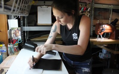 Artisan’s love of leather work leads to business opportunity