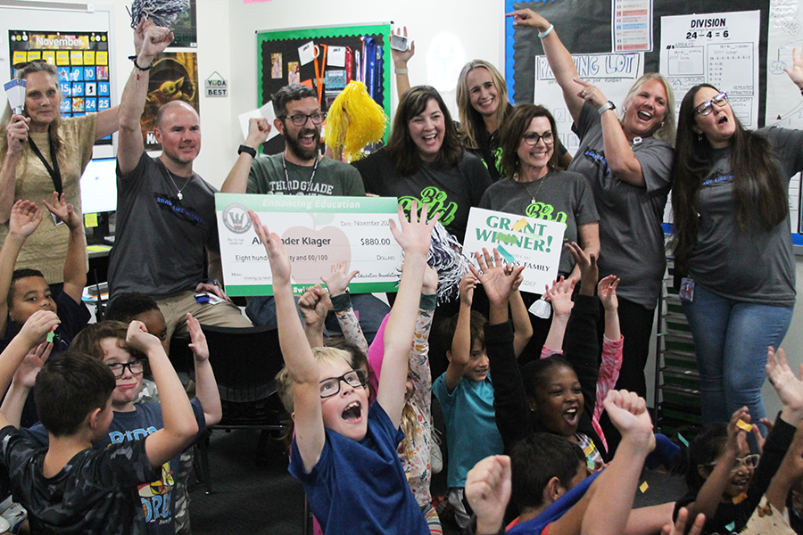 Teachers celebrated with grants