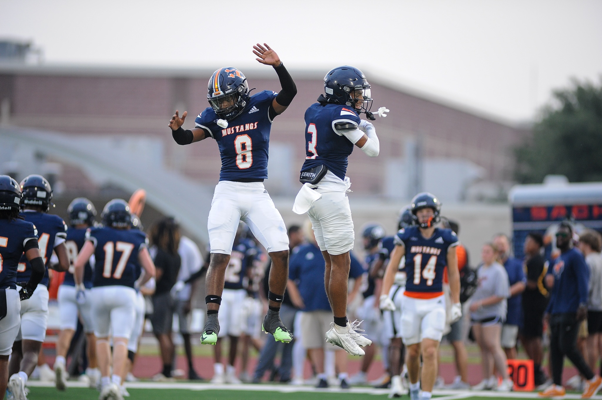 Sachse embraces 1st day of football practice