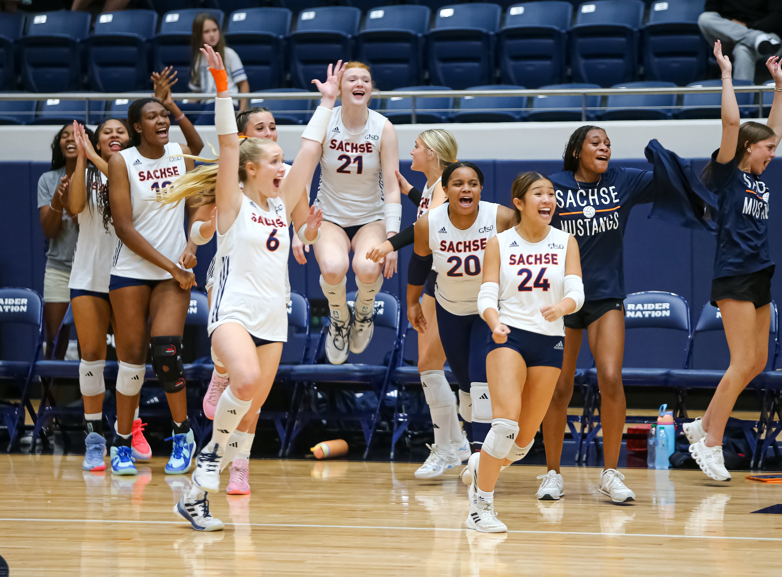 Lady Mustangs sweep Wylie East
