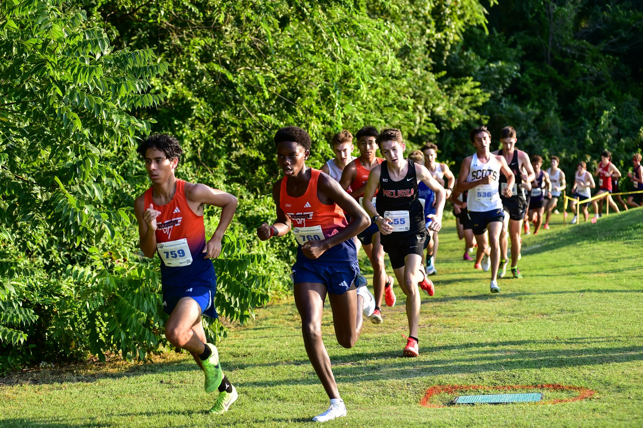 Mustang boys run to fourth place, girls fifth at Bronco Stampede