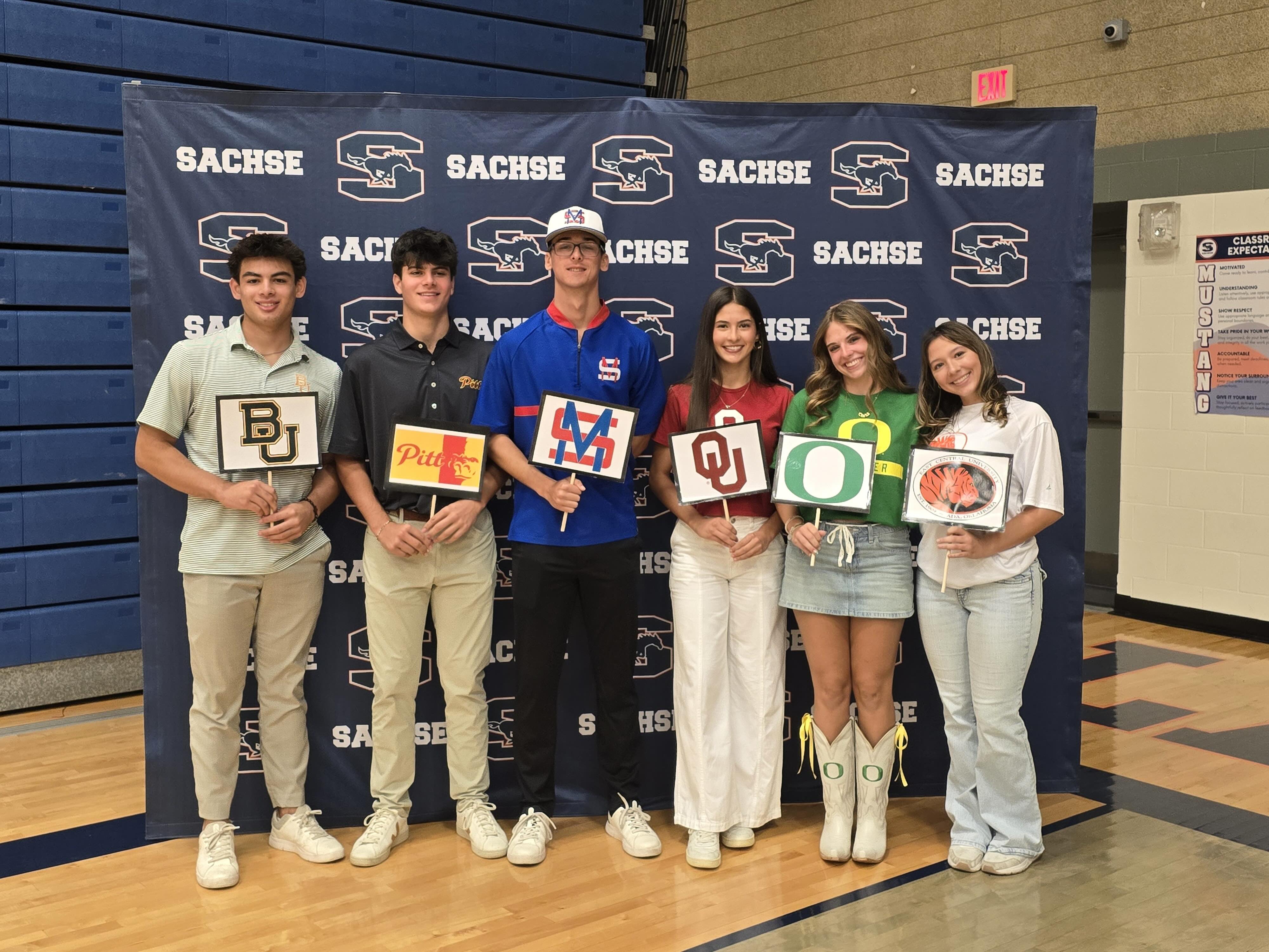 Sachse athletes sign with colleges