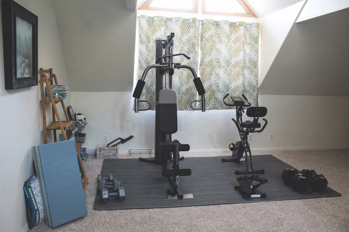 Design your home workout space around the way you actually exercise